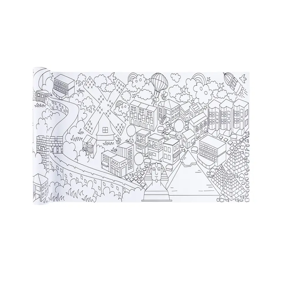 Póster para Pintar Ciudades del Mundo - Tooky Toy 4