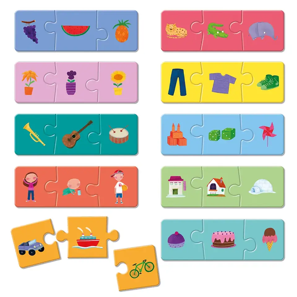 Trío Montessori Familias Lógicas - Ludattica 2