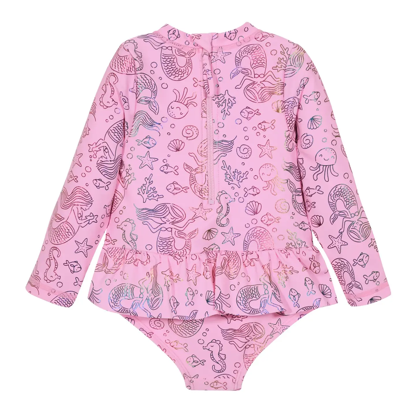 Traje de Baño Bebé Niña Rosado Sirenas – H2O Wear 2