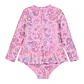 Traje de Baño Bebé Niña Rosado Sirenas – H2O Wear - Miniatura 2