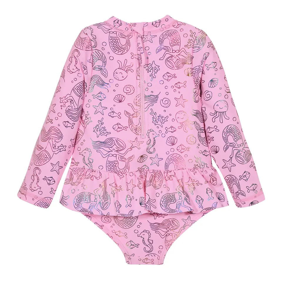Traje de Baño Bebé Niña Rosado Sirenas – H2O Wear 2