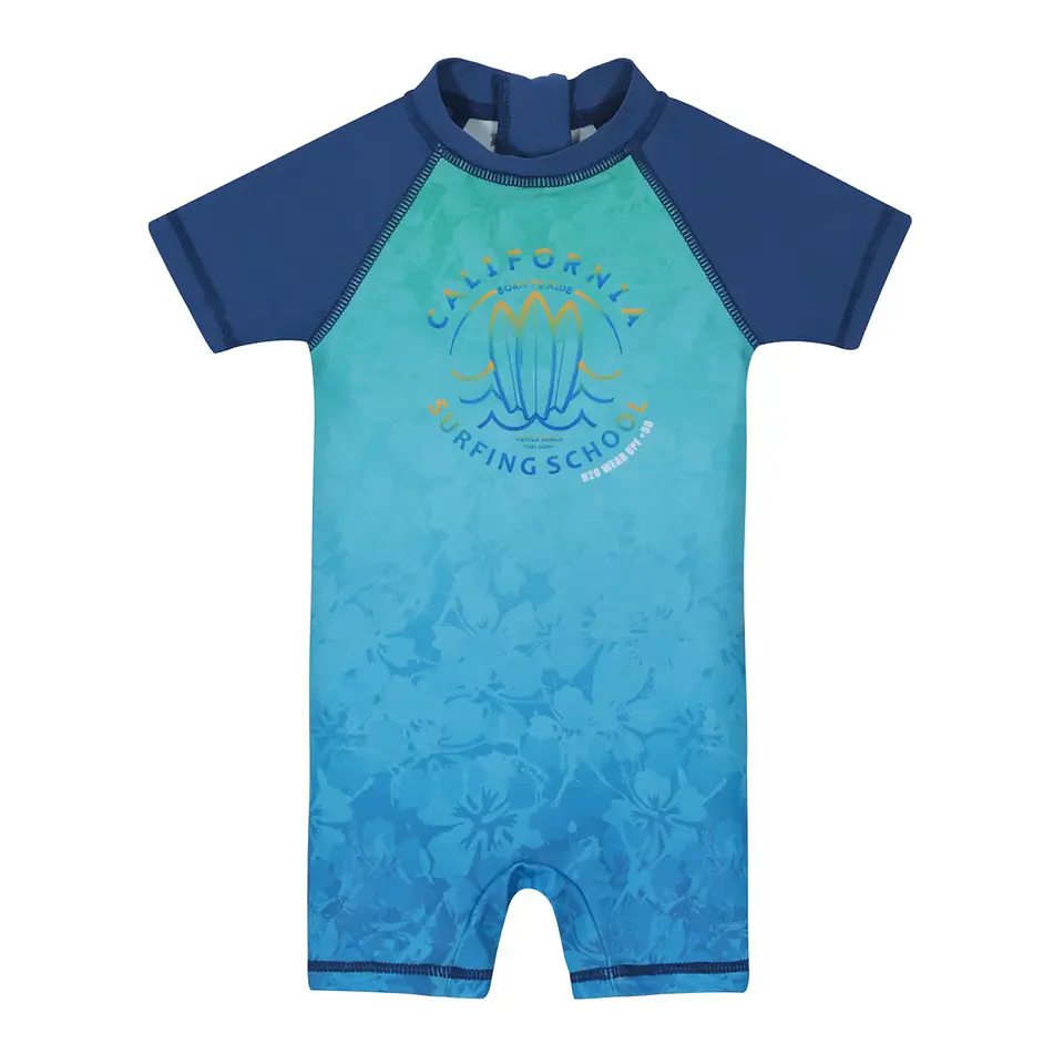 Traje de Baño Bebé Niño Body Azul - H20 Wear 1