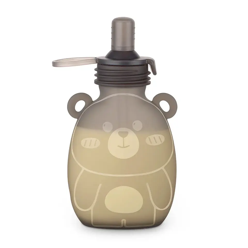 Pouch de Silicona Happii Bear 170 ml – Haakaa 3