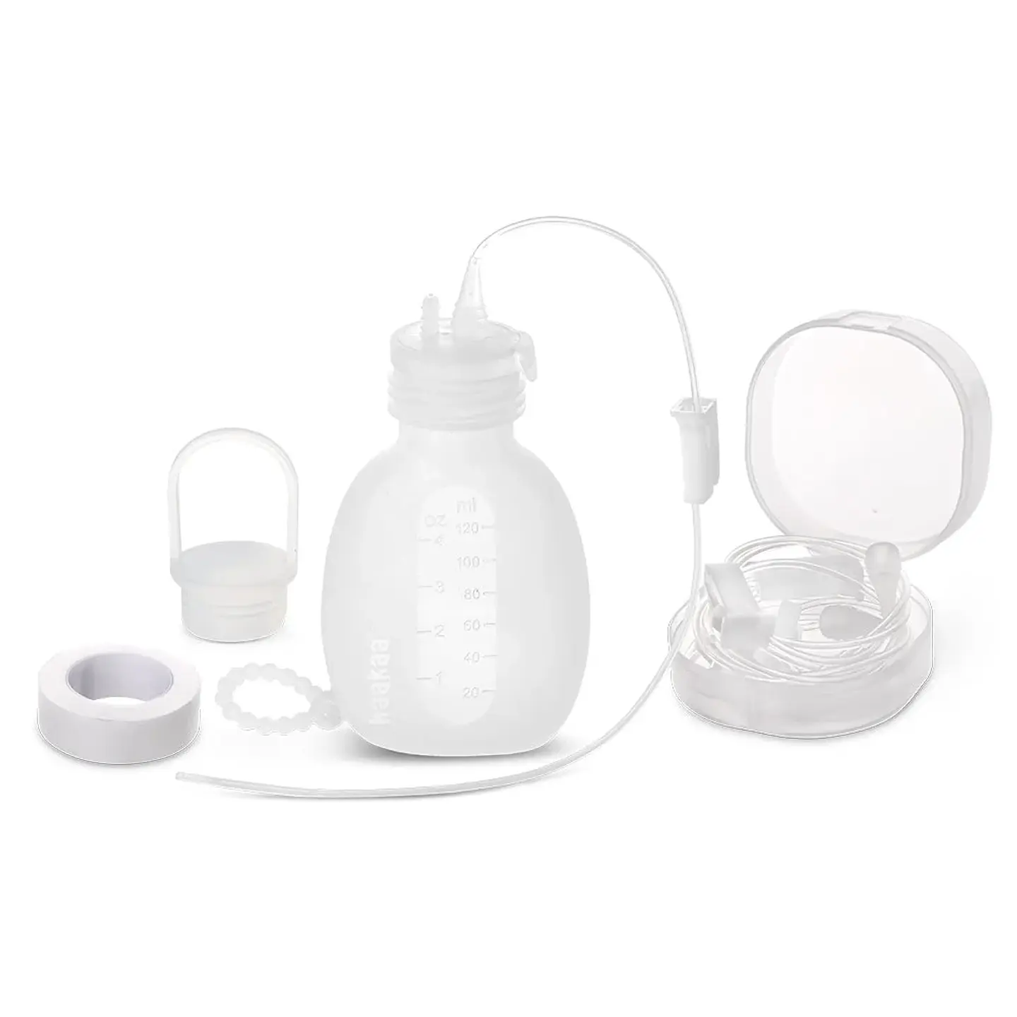 Sistema de Alimentación Suplementaria con Sonda y Pouch – Haakaa 3