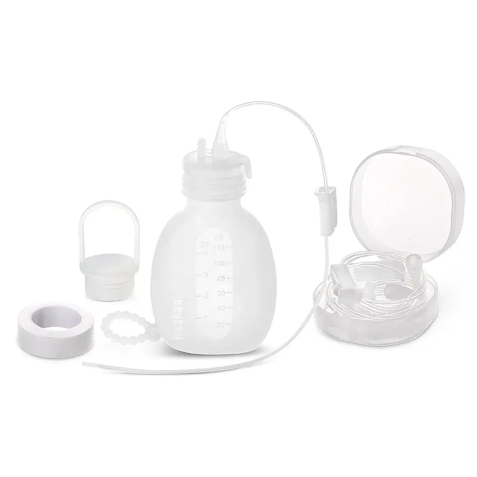 Sistema de Alimentación Suplementaria con Sonda y Pouch – Haakaa 3