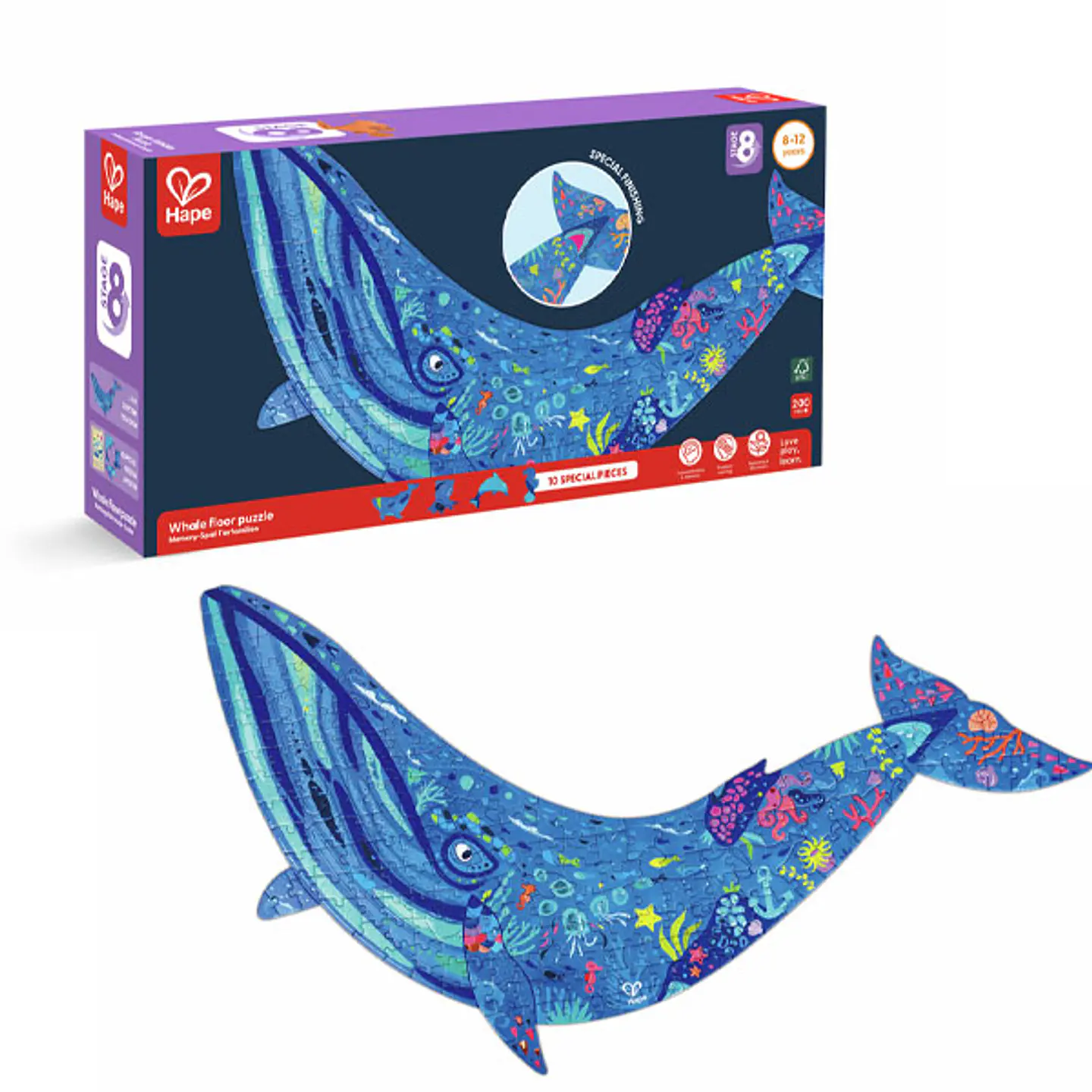 Puzzle Ballena Jorobada - Hape 1