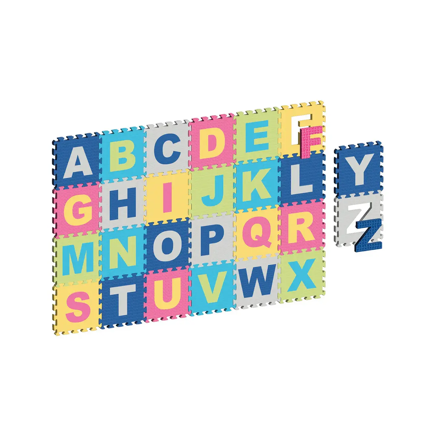 Alfombra Puzzle Alfabeto 52 Piezas – HFC Toys 2