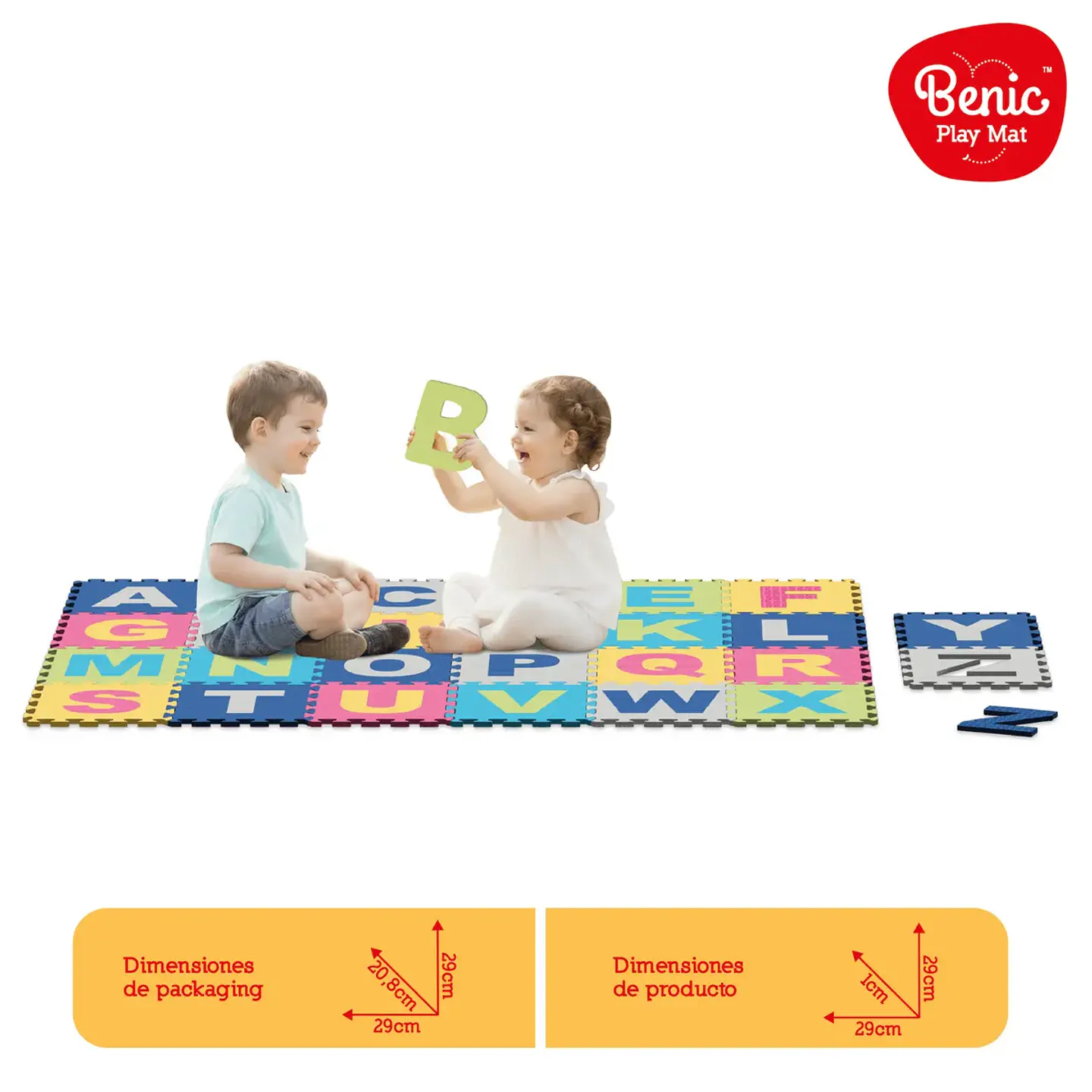 Alfombra Puzzle Alfabeto 52 Piezas – HFC Toys 3