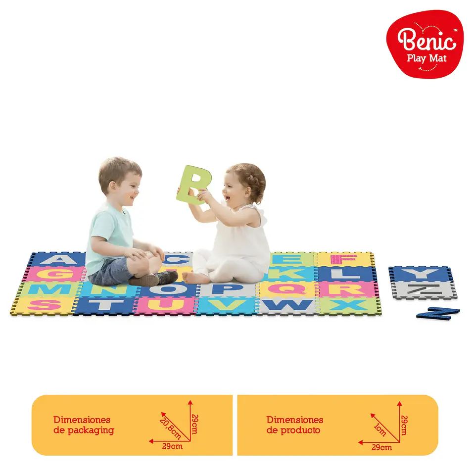 Alfombra Puzzle Alfabeto 52 Piezas – HFC Toys 3