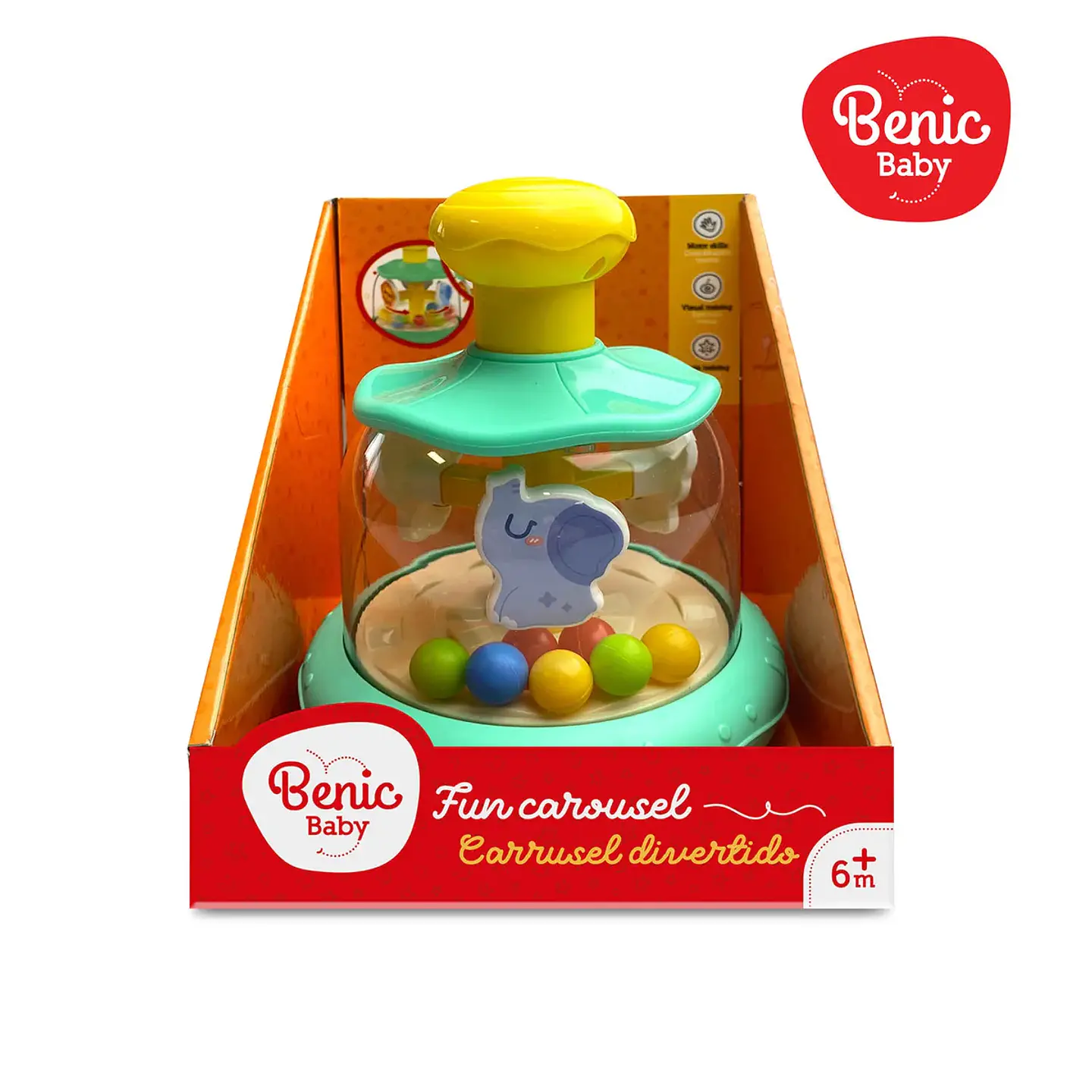 Carrusel Interactivo con Sonidos y Movimiento – HFC Toys 1