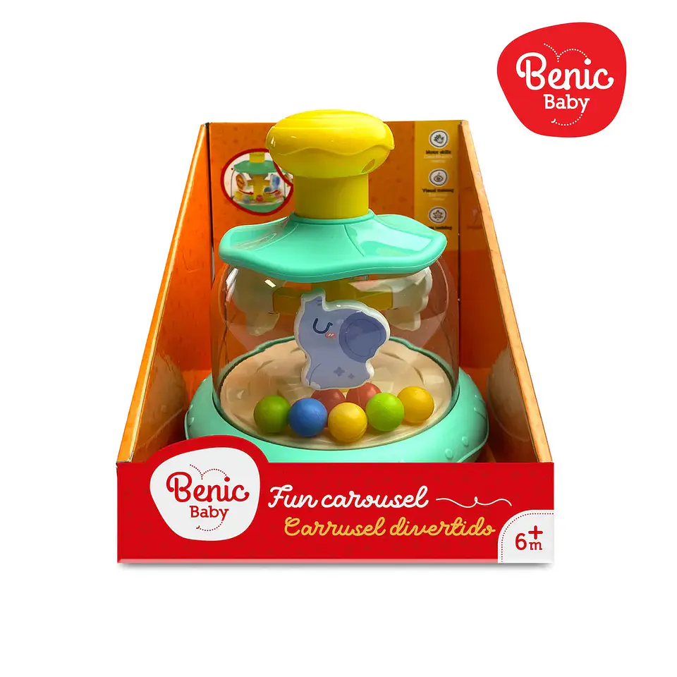 Carrusel Interactivo con Sonidos y Movimiento – HFC Toys 1