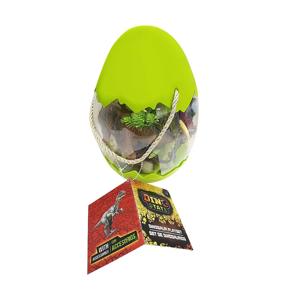 Huevo Sorpresa con Dinosaurios y Accesorios – HFC Toys 1