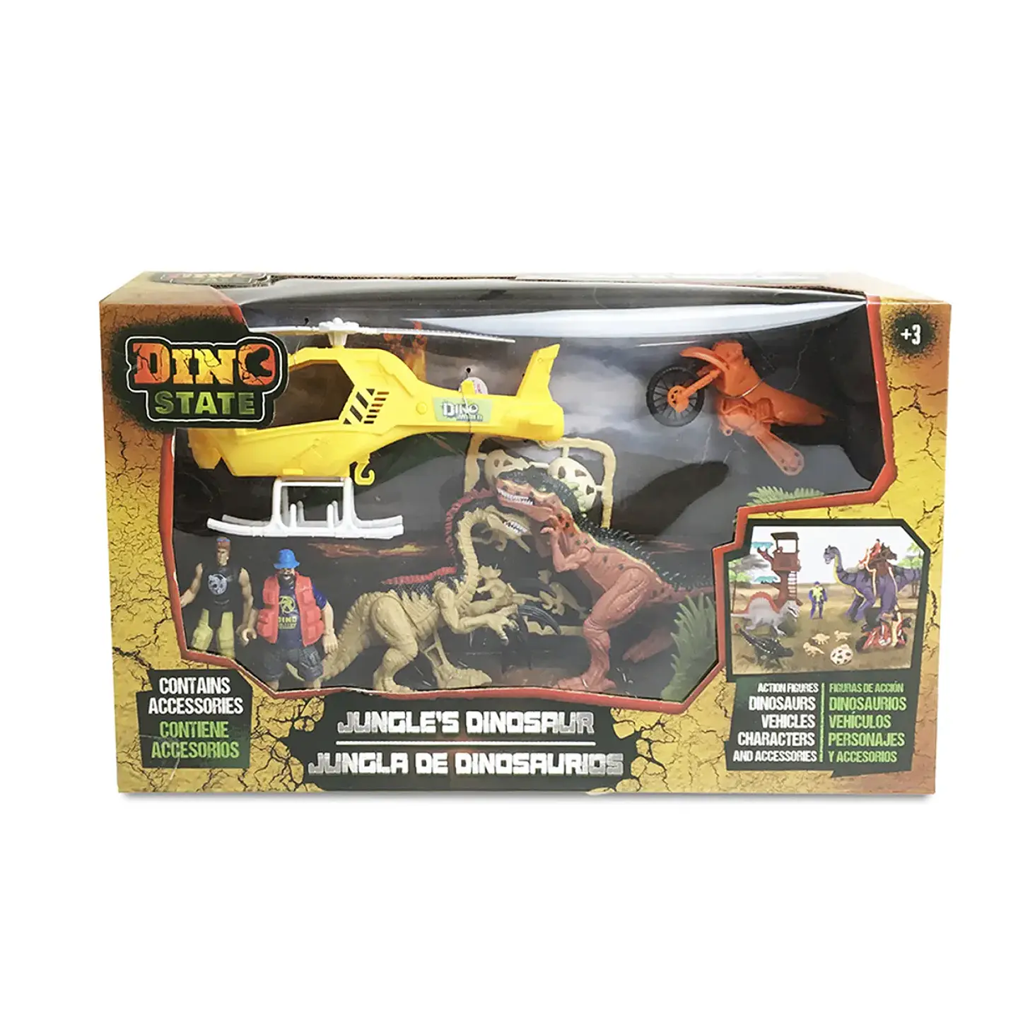 Set Dinosaurios y Figuras de Exploración – HFCT Toys 1