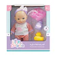 Muñeca Bebé con Accesorios de Baño 23 cm – Little Dolphie - Miniatura 1