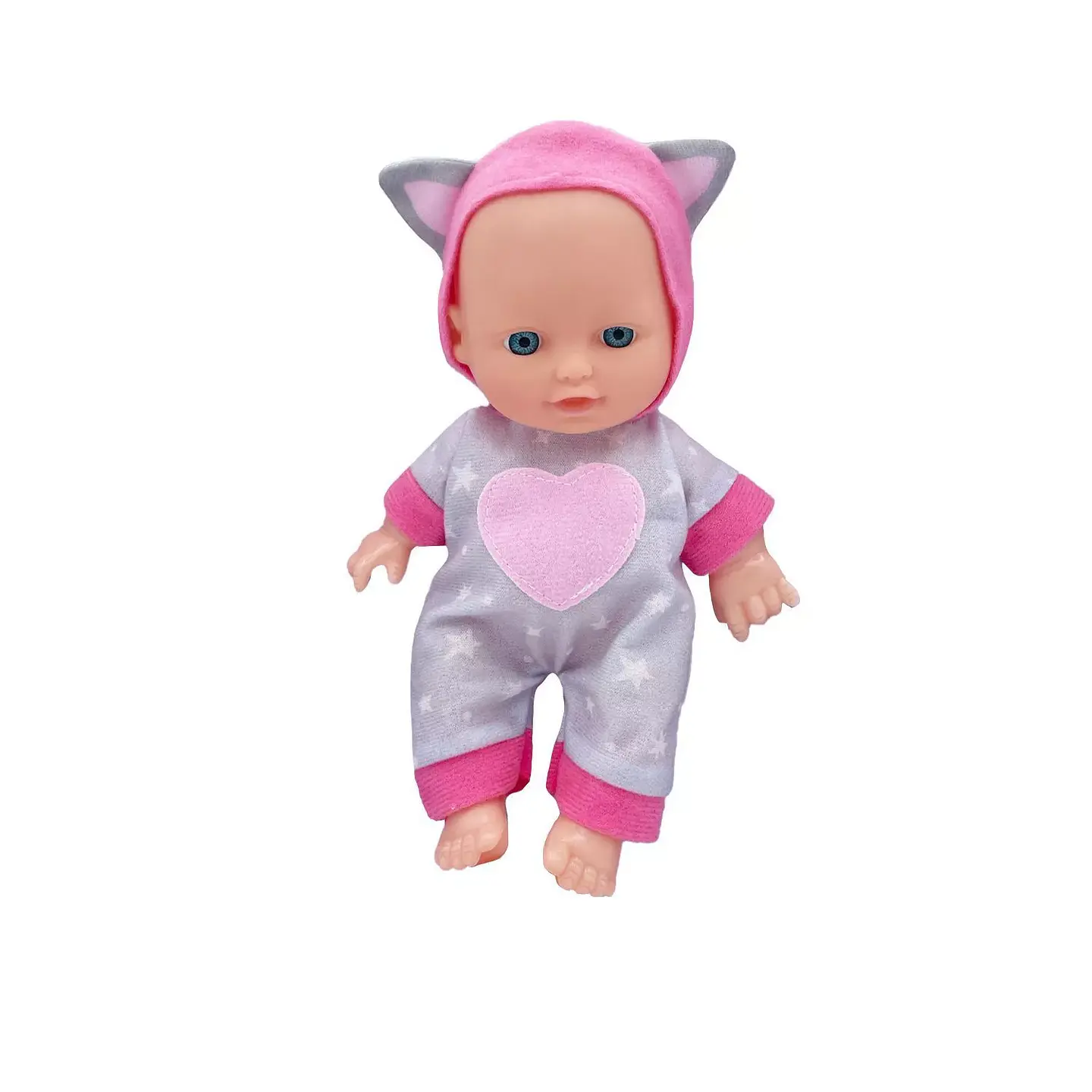 Muñeca Bebé Perfumada 23 cm Pijama de Gato – Little Dolphie 2