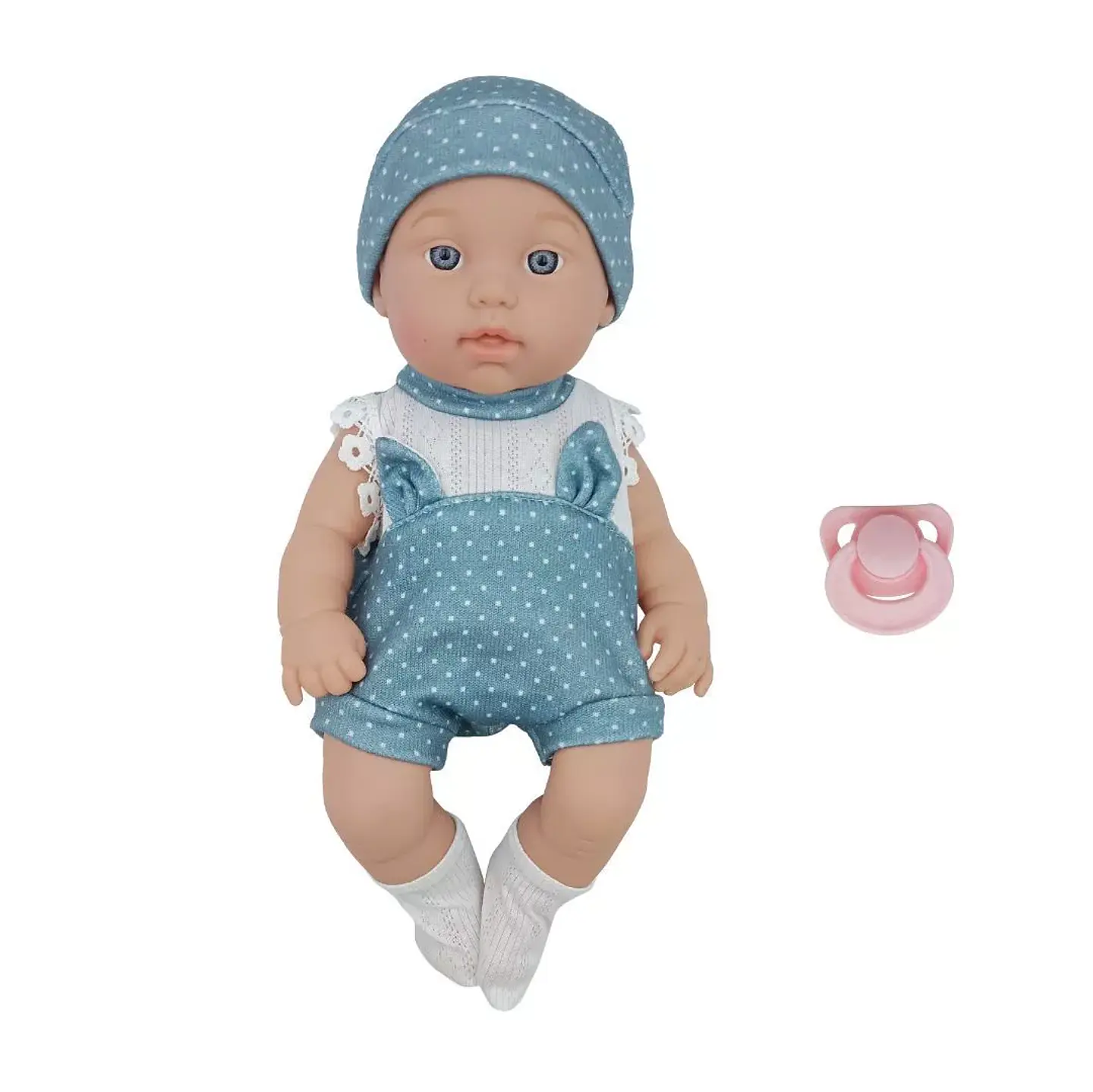 Muñeca Reborn Recién Nacida Realista Azul 30 cm– Little Dolphie 2