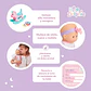 Muñeca Bebé con Mecedora Unicornio y Sonajero 29 cm – Little Dolphie - Miniatura 3