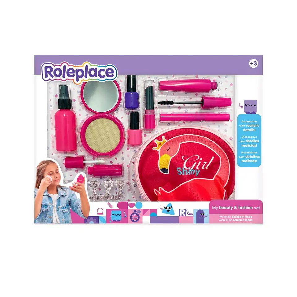 Set de Belleza y Moda Infantil con Accesorios - HFC Toys 1