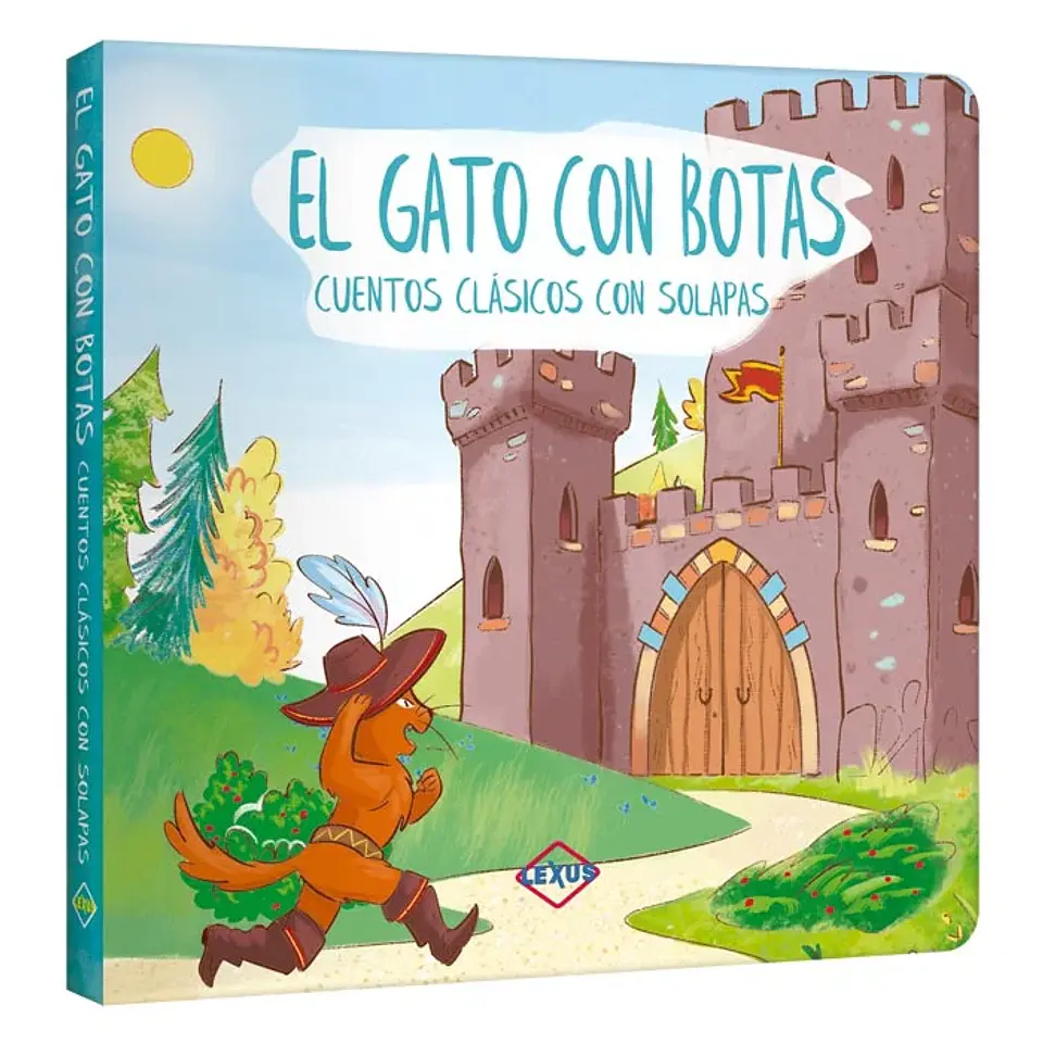 El Gato con Botas – Cuentos Clásicos con Solapas – Lexus 1
