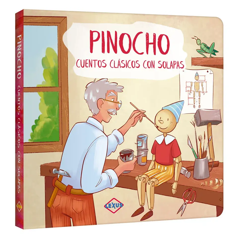 Pinocho – Cuentos Clásicos con Solapas – Lexus 1