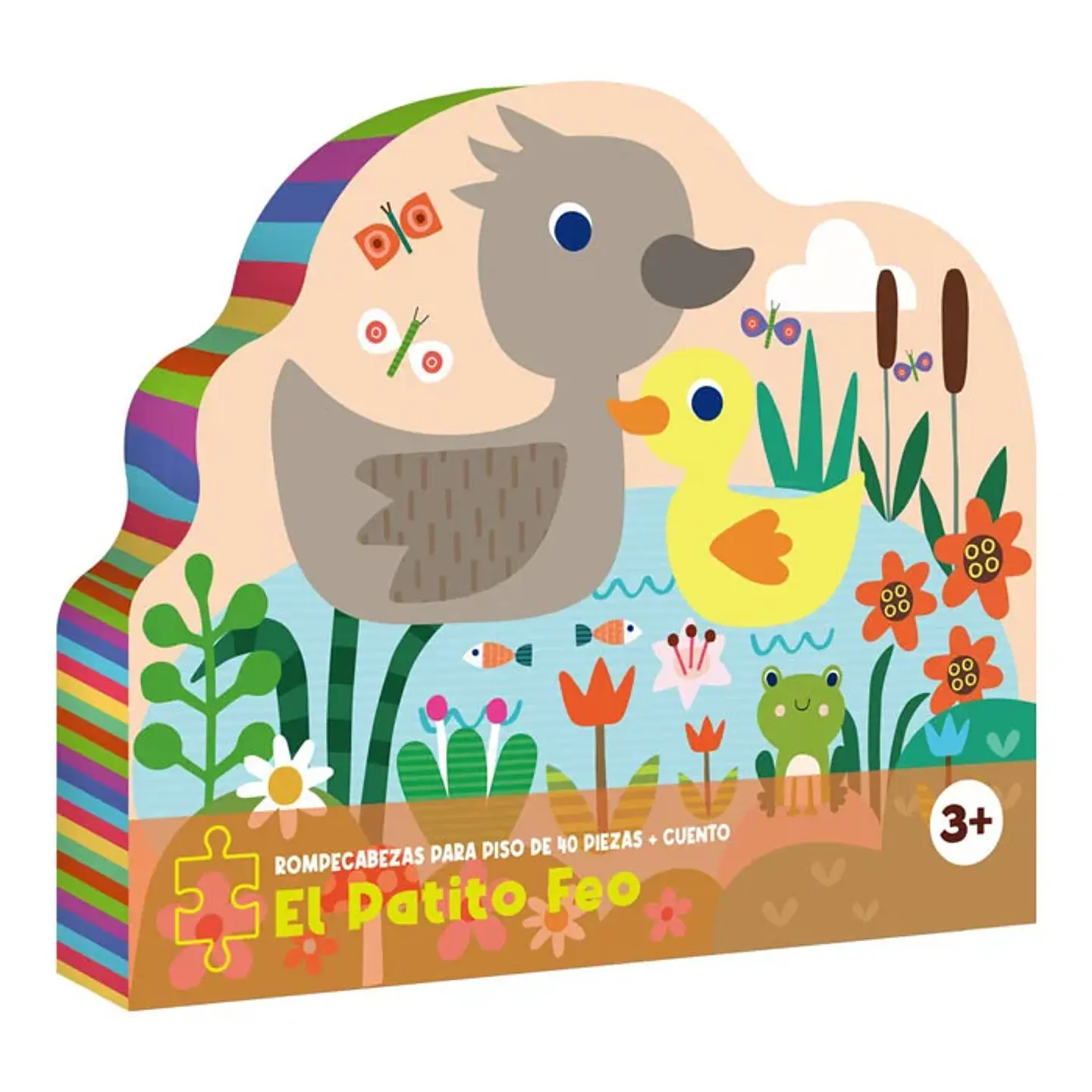 El Patito Feo – Rompecabezas para Piso + Cuento – Lexus 1