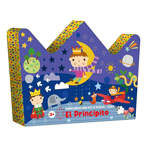 El Principito – Rompecabezas para Piso + Cuento – Lexus