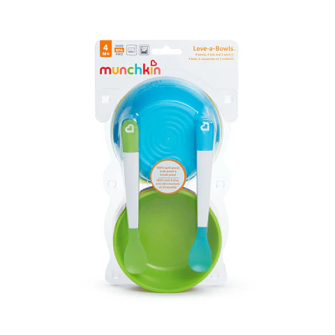 Pack 4 Bowls Love – Munchkin