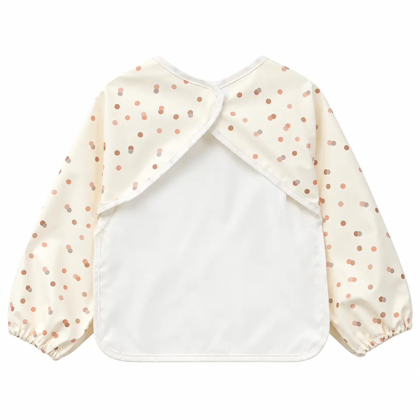 Babero Delantal Blanco Puntitos – Opaline 3