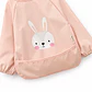 Babero Impermeable de Niña Conejo Rosado – Opaline - Miniatura 2