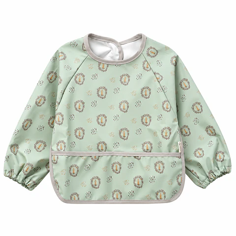 Babero Delantal Verde León – Opaline