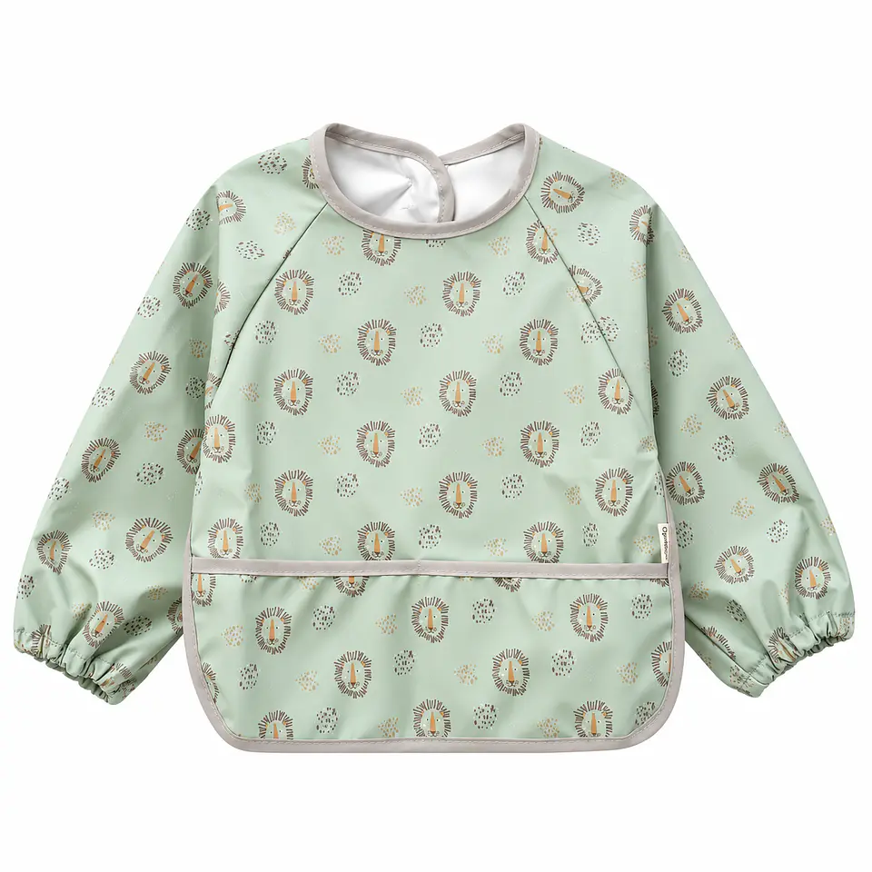 Babero Delantal Verde León – Opaline 1