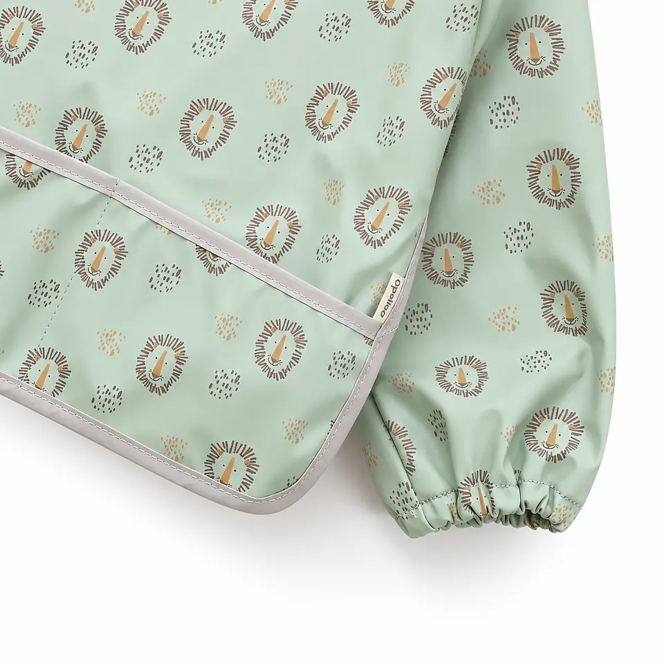 Babero Delantal Verde León – Opaline 2