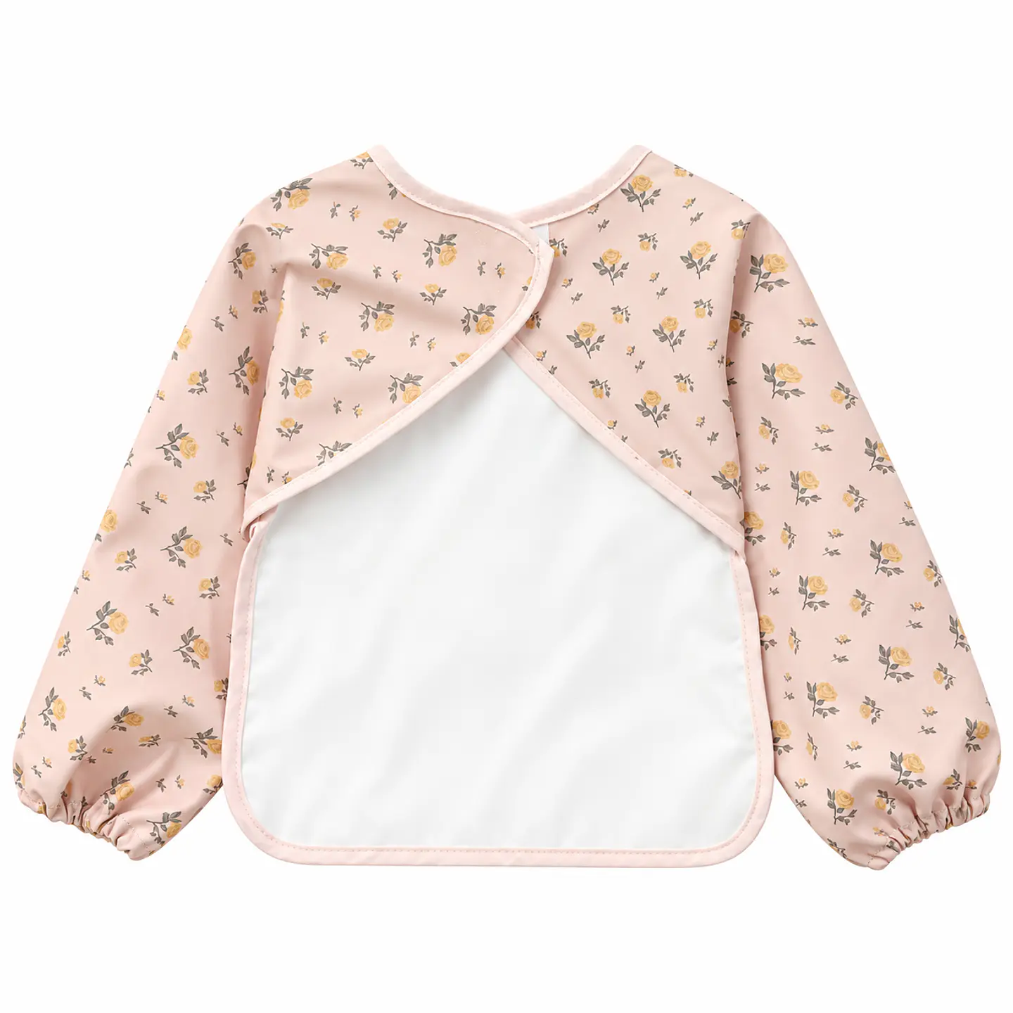 Babero Delantal Rosado Flores – Opaline 3