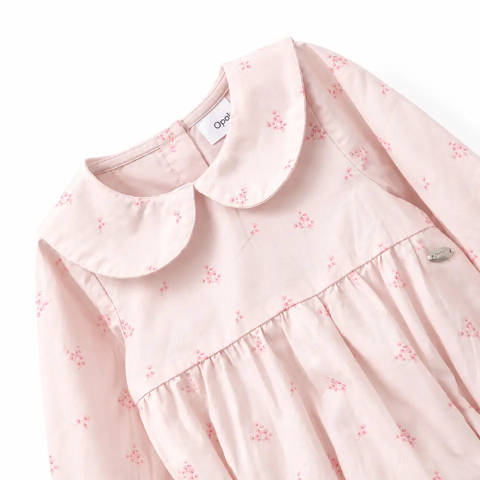 Bombacho Manga Larga Rosado Bebé Niña – Opaline 2