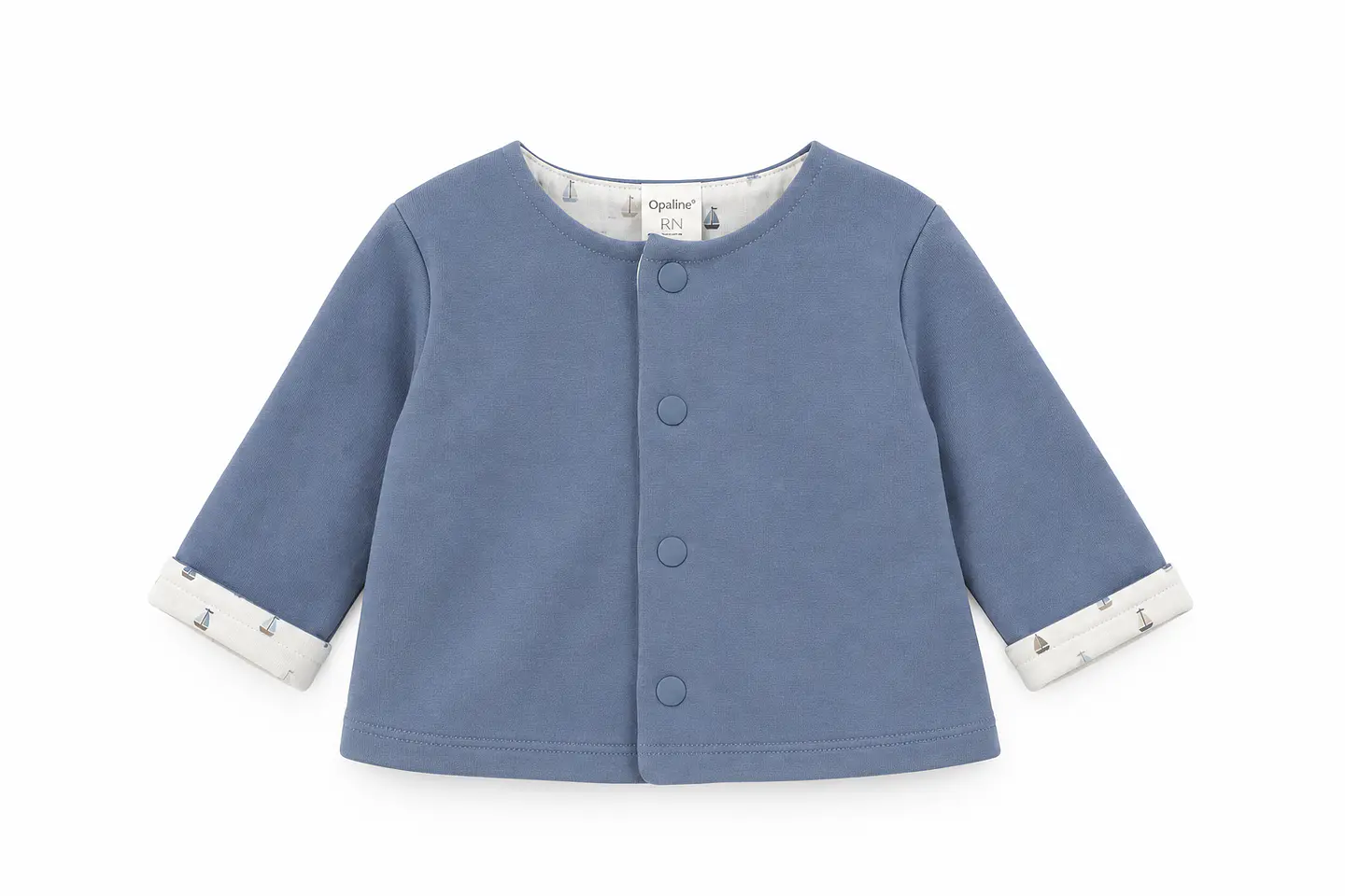 Conjunto Polerón y Pantalón Azul Bebé Niño – Opaline 2