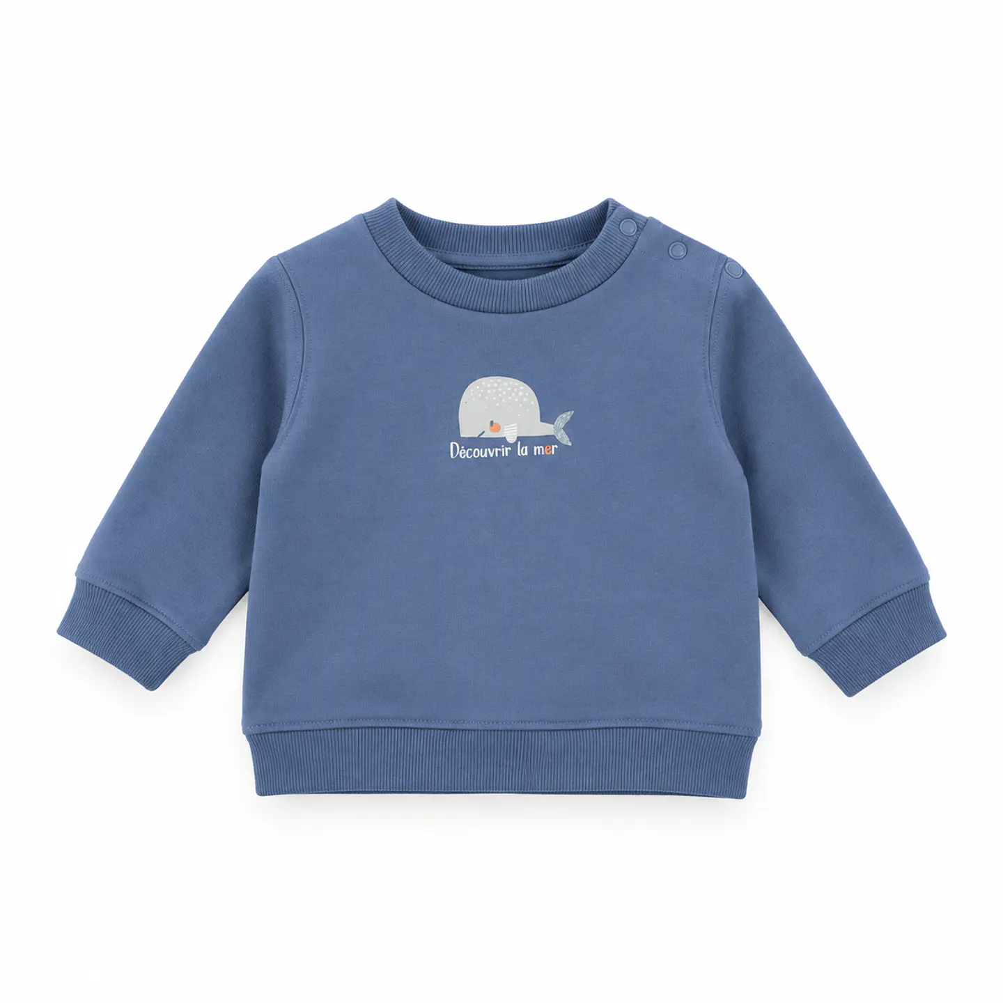 Conjunto Polerón Ballena y Pantalón Azul Bebé Niño – Opaline 3