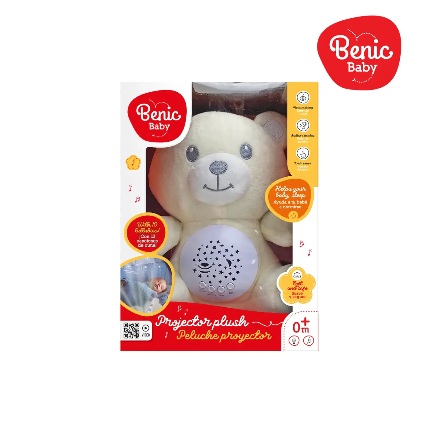 Peluche Osito Proyector de Luces y Sonidos – HFC Toys 1