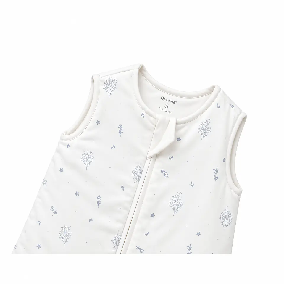 Saco de Dormir Blanco Diseño Celeste TOG 3.0 – Opaline 2