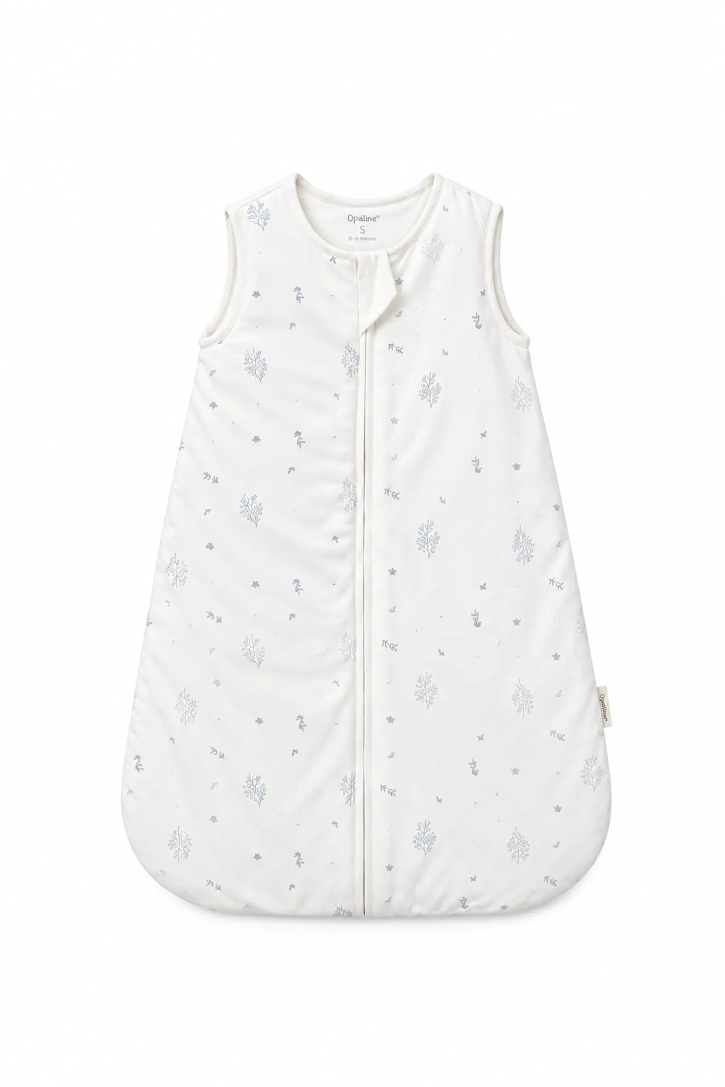Saco de Dormir Blanco Diseño Celeste TOG 3.0 – Opaline 1