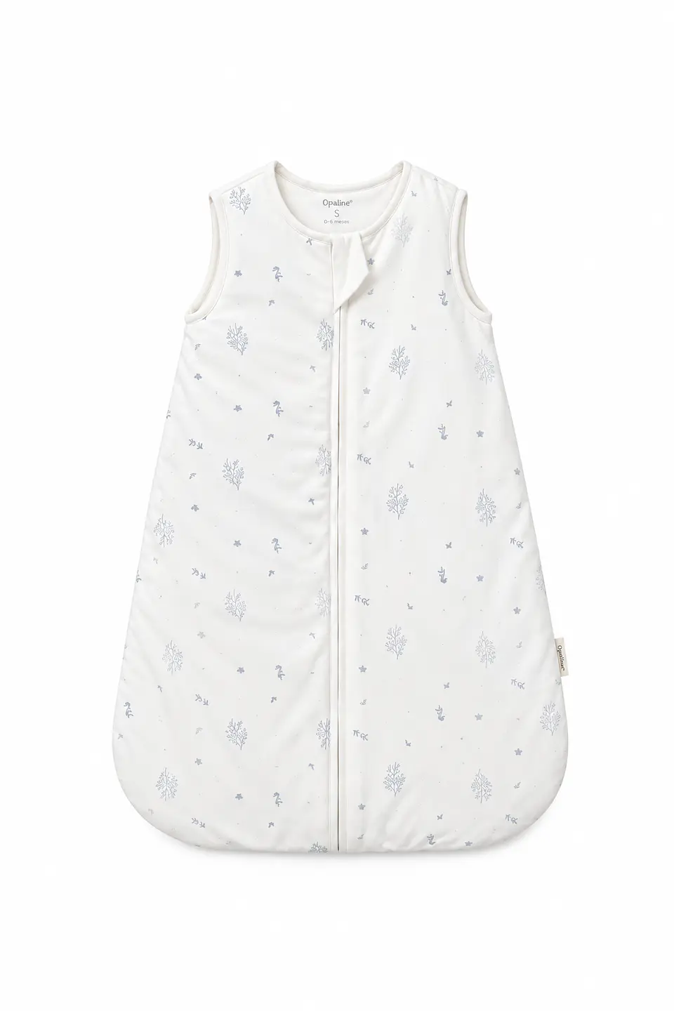 Saco de Dormir Blanco Diseño Celeste TOG 3.0 – Opaline 1