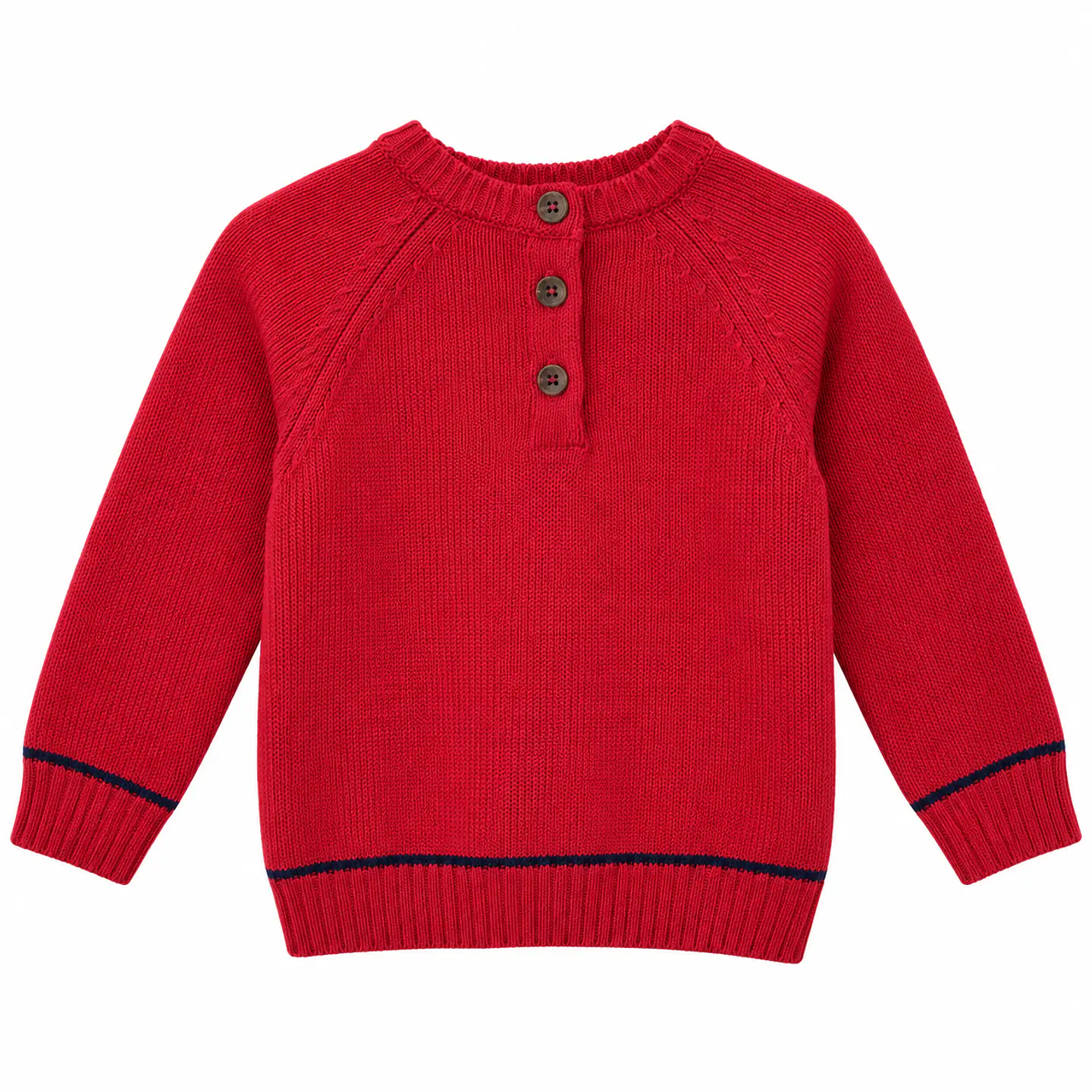 Sweater Tejido Rojo – Opaline 1