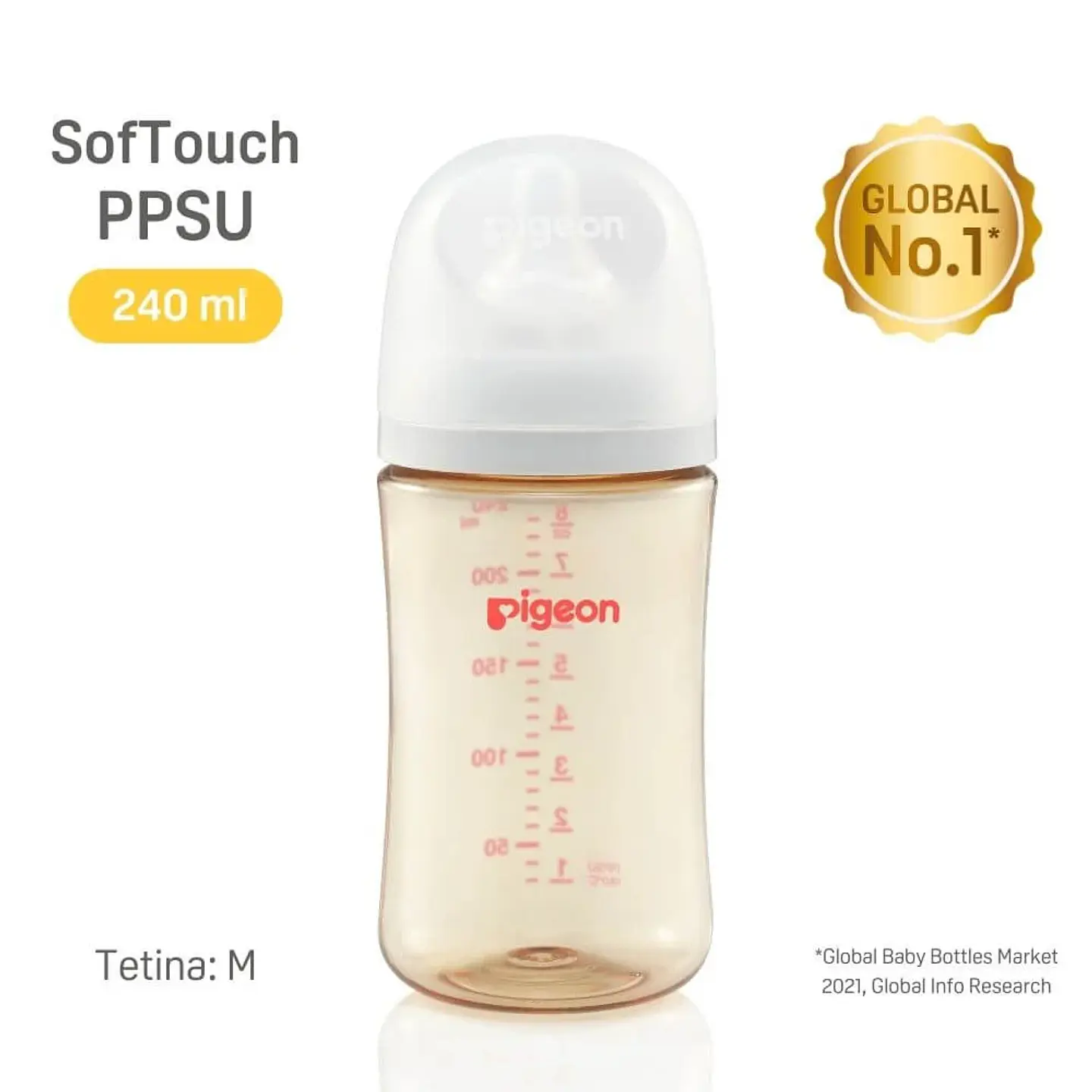 Mamadera SofTouch PPSU - Pigeon 5