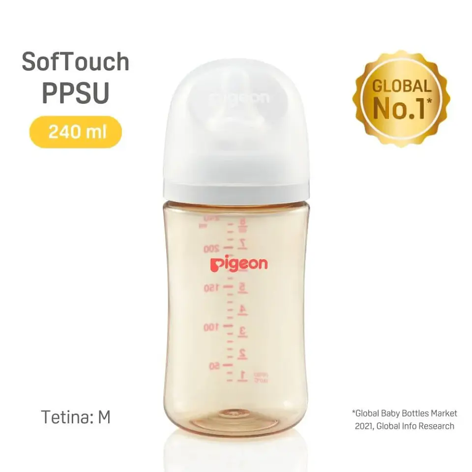 Mamadera SofTouch PPSU - Pigeon 5