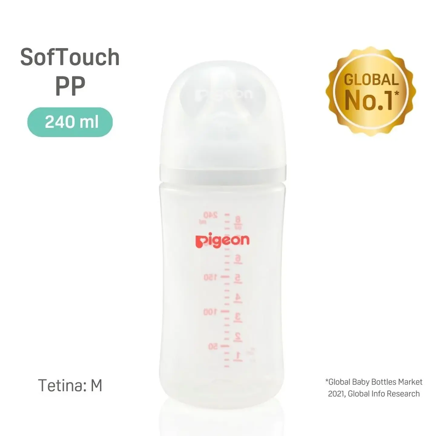 Mamadera SofTouch PP – Pigeon 5