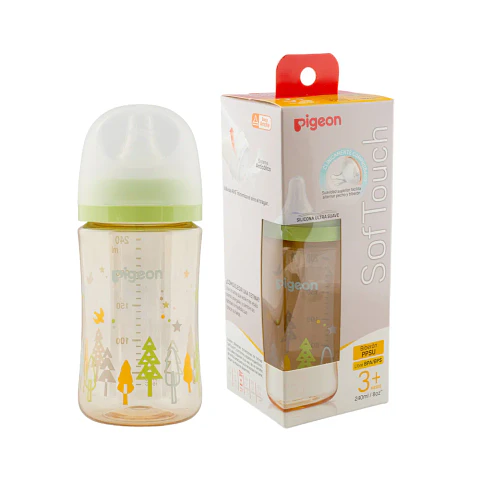 Mamadera SofTouch PPSU Forest 240 ml – Pigeon