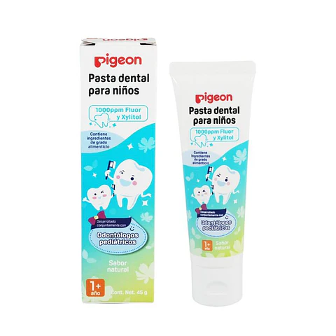 Pasta Dental para Niños Sabor Natural 45 g – Pigeon