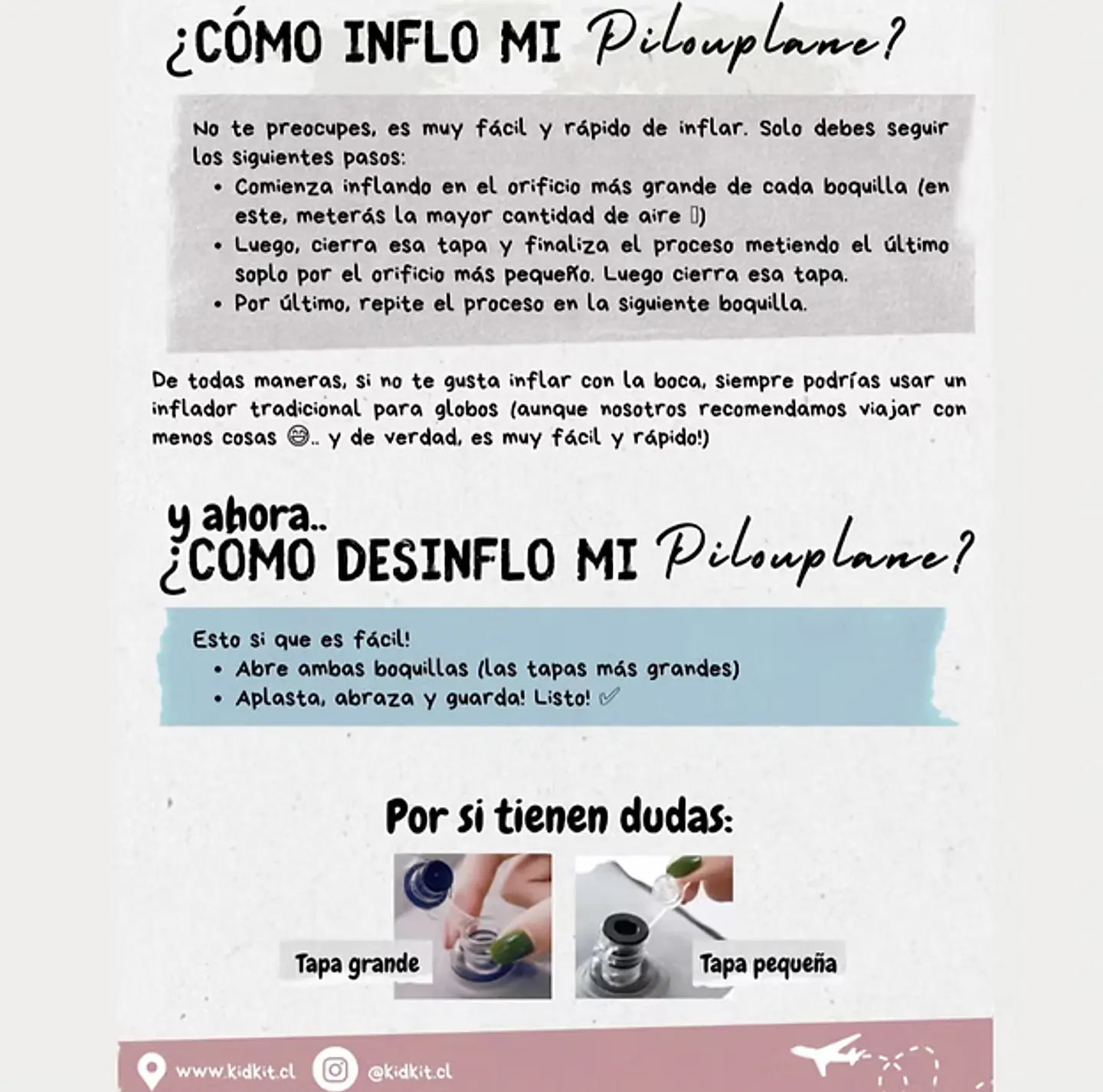 Cojín Inflable de Viaje - Pilouplane 5