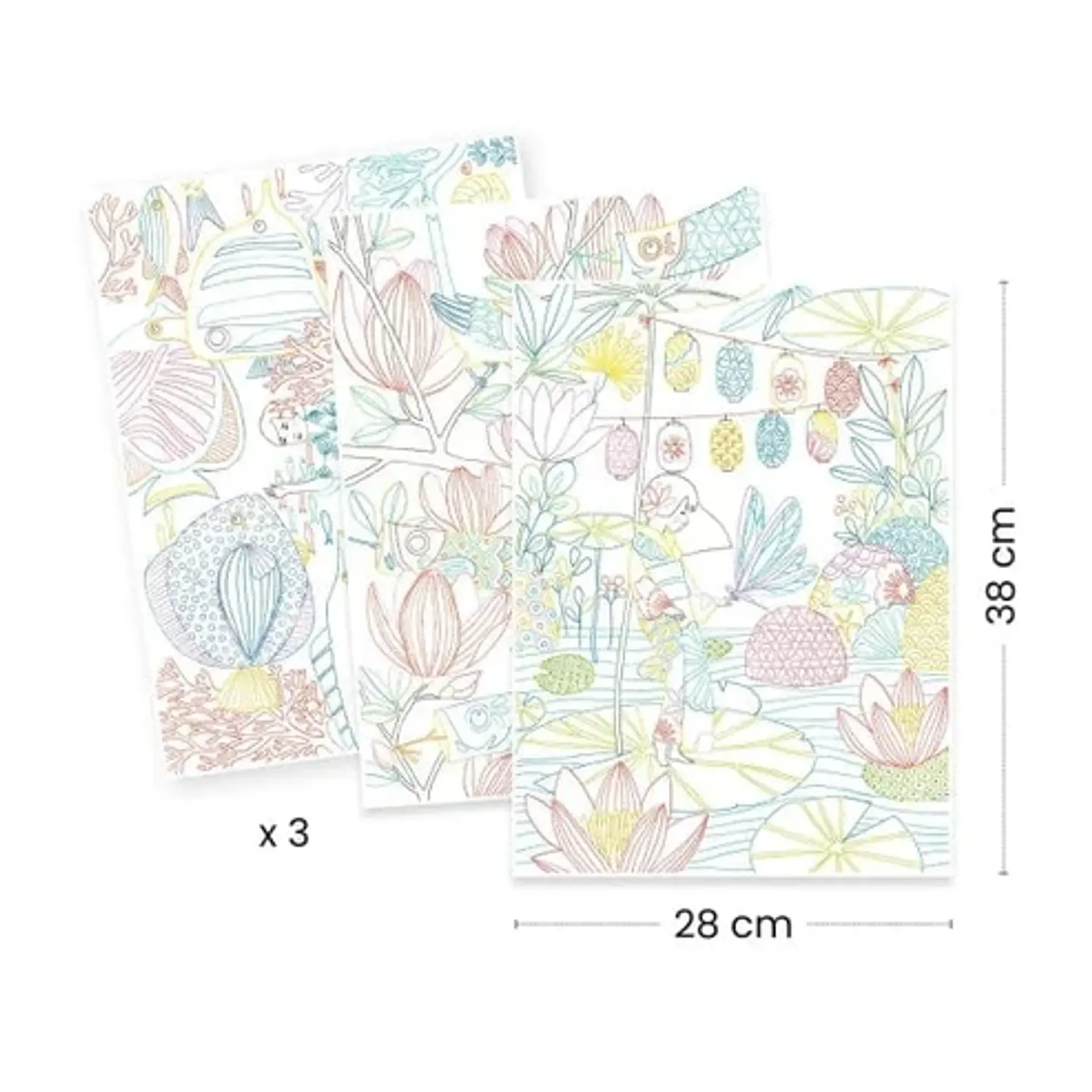 Dibujos para Colorear Japón Colouring Gallery - Djeco 3