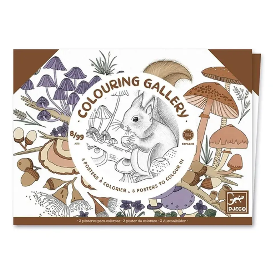Dibujos para Colorear Naturaleza Colouring Gallery - Djeco 1
