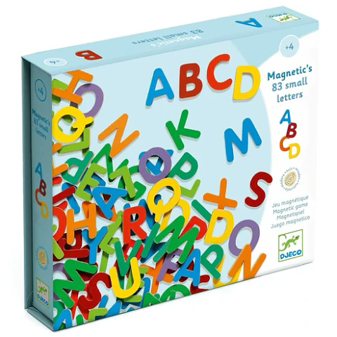 Letras Magnéticas de Madera 83 piezas - Djeco